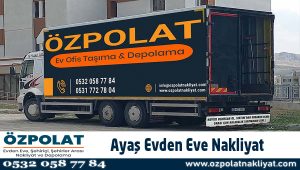Ayaş evden eve nakliyat Ankara Ayaş nakliyat firması