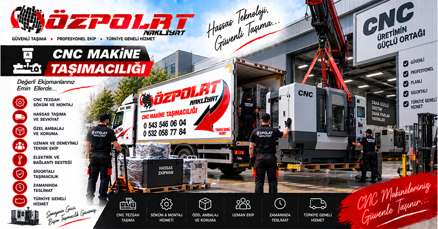 CNC Makine Taşımacılığı