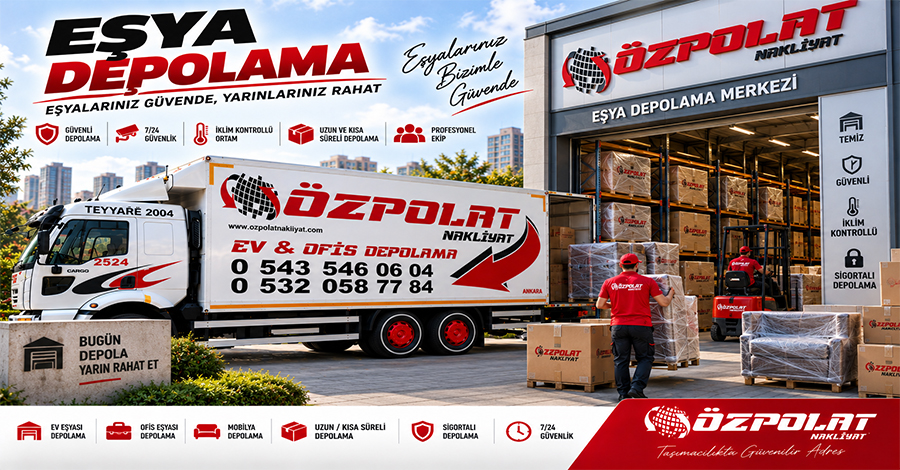 Kocaeli eşya depolama hizmetinde güvenli saklama koşulları