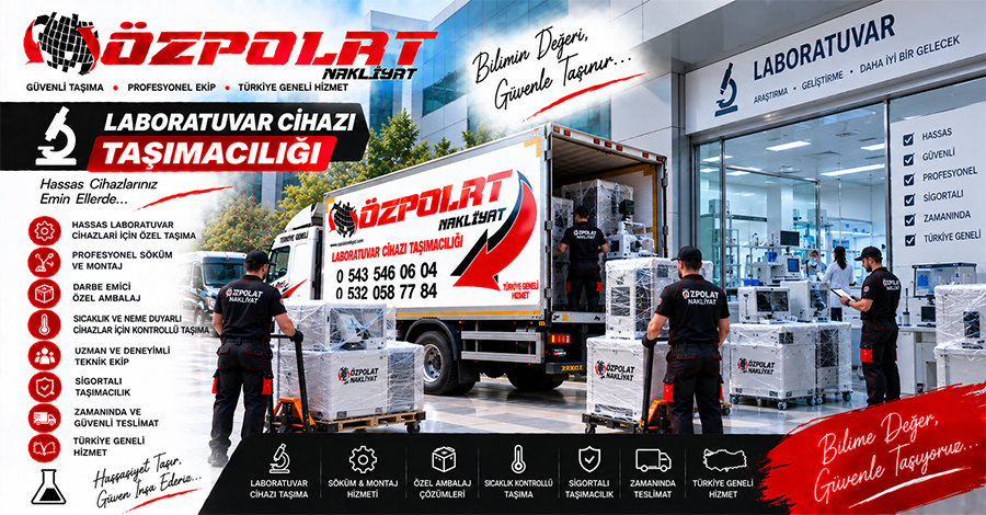 Laboratuvar Cihazı Taşımacılığı