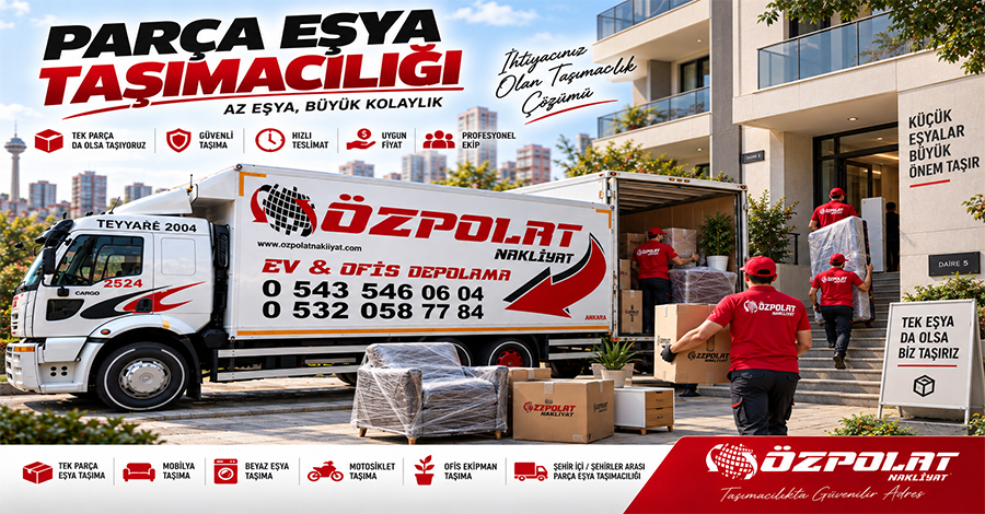 Mardin parça eşya taşıma hizmetinde az miktarda eşyanın taşınması
