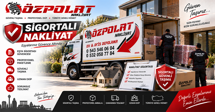 Yaylak sigortalı evden eve nakliyat ile eşya güvenliği