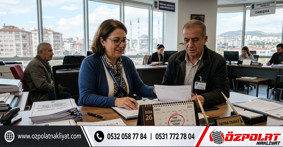 Kira yardımı başvuru süresinde esas alınabilecek tarihlerin açıklaması