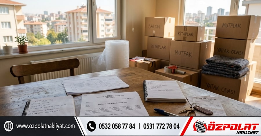 Kira yardımı dilekçesinde taşınma ve nakliye bilgilerinin değerlendirilmesi