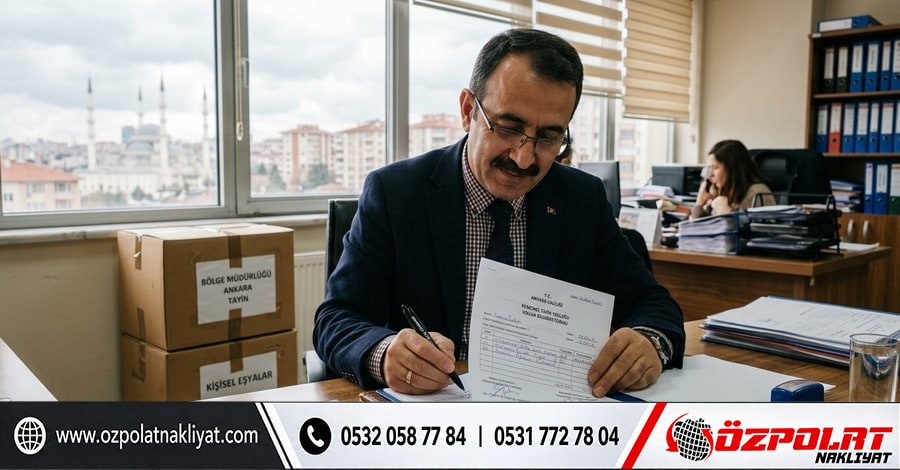Tayin yolluğundan yararlanma şartlarını anlatan bölüm